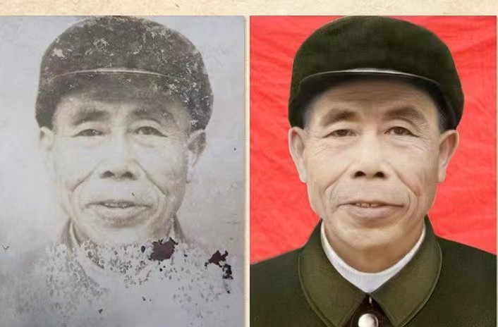 巴音郭楞老照片模糊修复-72