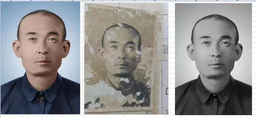 巴音郭楞老照片模糊修复-21